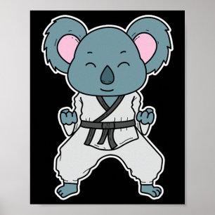 Koala macht Karate  Poster