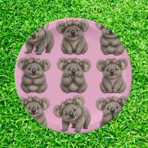 Koala-Magie Pappteller