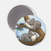 Koala Magnet (Vorderseite/Rückseite)