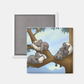 Koala Magnet (Vorderseite/Rückseite)