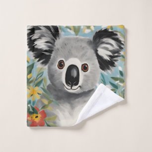 Koala-Malerei Waschlappen