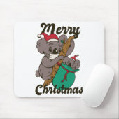 Koala Mama Weihnachtsdesign Mousepad (Mit Mouse)
