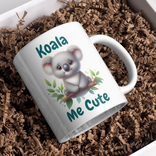 Koala Mich Süß  Zweifarbige Tasse