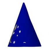 Koala mit australischem Flaggenhintergrund Partyhütchen (Rechts)