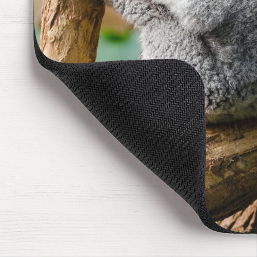 Koala mit Baby in einem Baum in Australien Mousepad (Ecke)