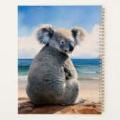 Koala mit Blick auf den Ozean Planer (Rückseite)