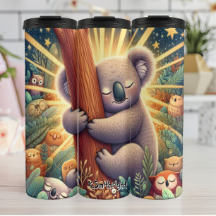 Koala mit den Waldfreunden schnipsen Thermosbecher