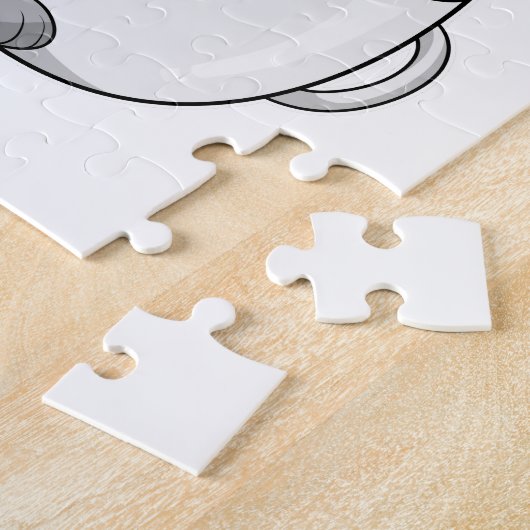 Koala mit Kaffee-Cup Puzzle (Seite)