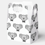 Koala mit Krawatte Geschenkschachtel (Geöffnet)