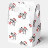 Koala mit Snowman im Winter zu Weihnachten Gefalle Geschenkschachtel (Geöffnet)