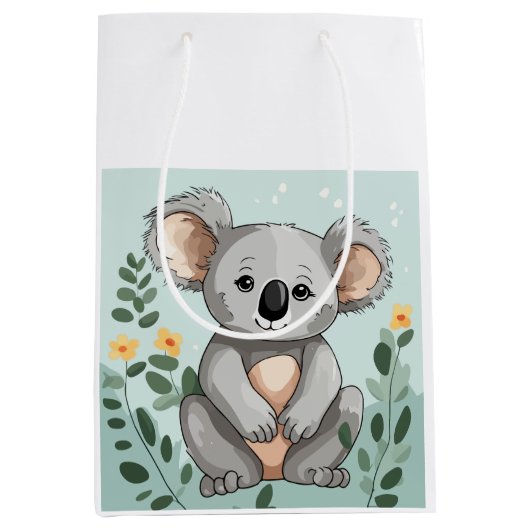 Koala Mittlere Geschenktüte (Vorderseite)