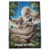 Koala Mittlere Geschenktüte (Rückseite)