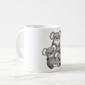 Koala Mom Magic Kaffeetasse (Vorderseite Links)