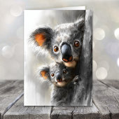 Koala Mother's Day Feiertagskarte