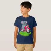 Koala Motorrad T-Shirt (Vorne ganz)