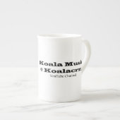 Koala Music Beverage Mug Porzellantasse (Vorderseite Rechts)