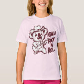 Koala music Rock'n'roll T-Shirt (Vorderseite)