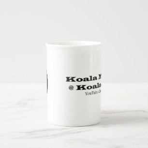 Koala-Musik-Becher für Getränke Porzellantasse