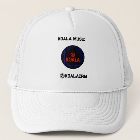 Koala Musikmütze Truckerkappe (Vorderseite)