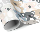 Koala Musterpapier Geschenkpapier (Rolleneckpunkt)