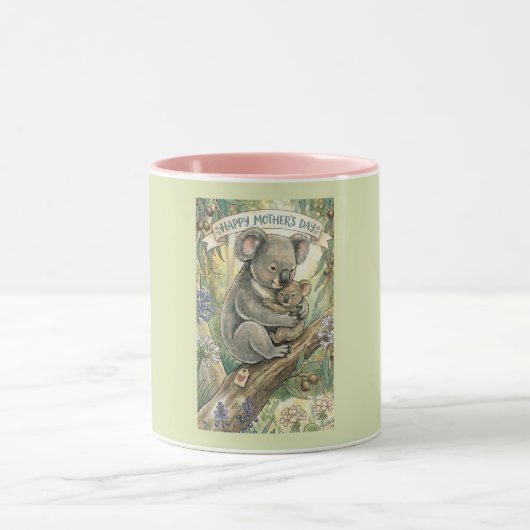 Koala Muttertag mit Joey Tasse (Zentrum)