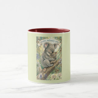 Koala Muttertag mit Joey Tasse