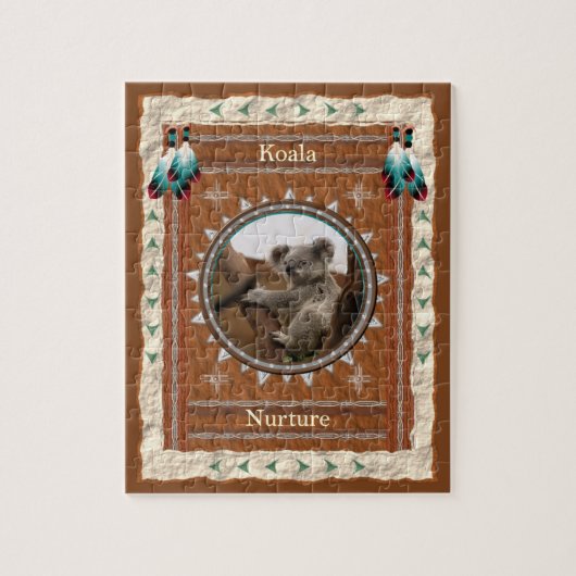 Koala-Nährenergie Puzzle (Vertikal)