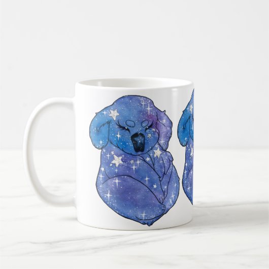 Koala named Seven Kaffeetasse (Links)