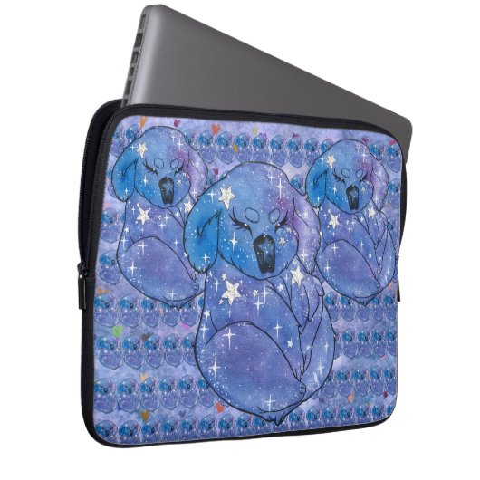 Koala namens Seven Laptopschutzhülle (Vorne Rechts)