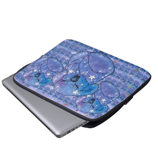 Koala namens Seven Laptopschutzhülle (Vorne Knopf)