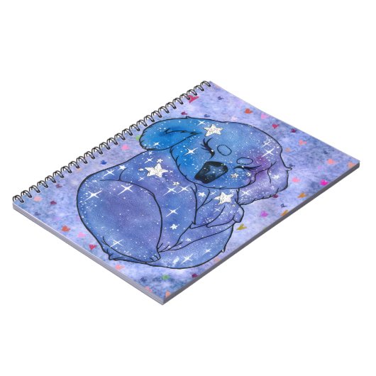 Koala namens Seven Notizblock (Linke Seite)