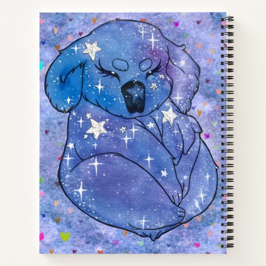 Koala namens Seven Notizblock (Rückseite)