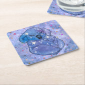 Koala namens Seven Rechteckiger Pappuntersetzer (angewinkelt)