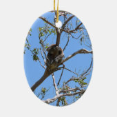 Koala Nickerchen Keramik Ornament (Hinten)