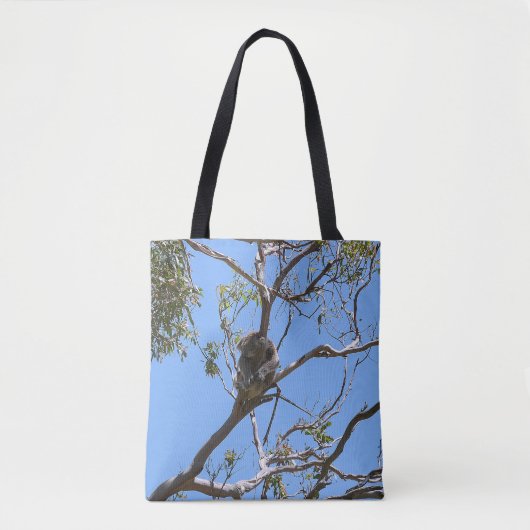 Koala Nickerchen Tasche (Vorderseite)