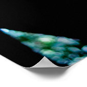 Koala Niedlich in Tree Gray Poster (Ecke)