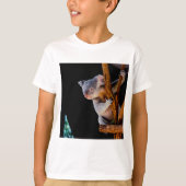 Koala Niedlich in Tree Gray T-Shirt (Vorderseite)