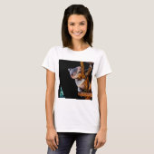Koala Niedlich in Tree Gray T-Shirt (Vorne ganz)