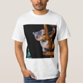 Koala Niedlich in Tree Gray T-Shirt (Vorderseite)