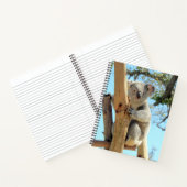 Koala-Notebook - 8.5x11, 8.5 x 8.5 oder Herzform Notizblock (Innenseite)