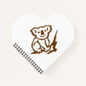 Koala Notizblock (Vorderseite)