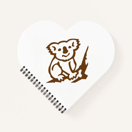 Koala Notizblock (Vorderseite)