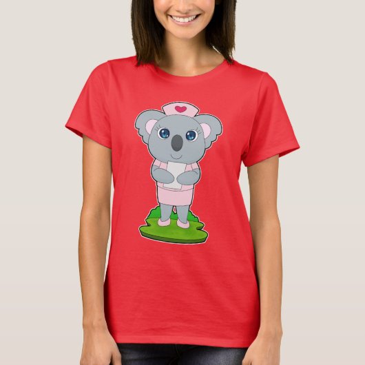 Koala Nurse T-Shirt (Vorderseite)