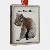 Koala Ornament Aus Metall (Rechts)