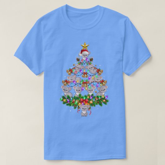 Koala Ornament Decoration Christmas Tree Tee Xmas (Design vorne)