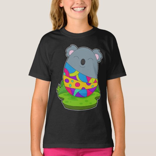 Koala Osterei T-Shirt (Vorderseite)