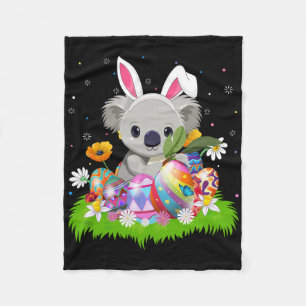 Koala Ostereiersuche Bunny Ohr Koala Ostersonntag Fleecedecke