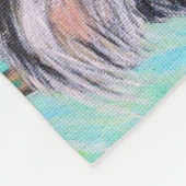 Koala Painting Fleecedecke (Ecke)