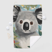 Koala Painting Golfhandtuch (Insitu)