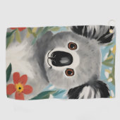 Koala Painting Golfhandtuch (Horizontal)